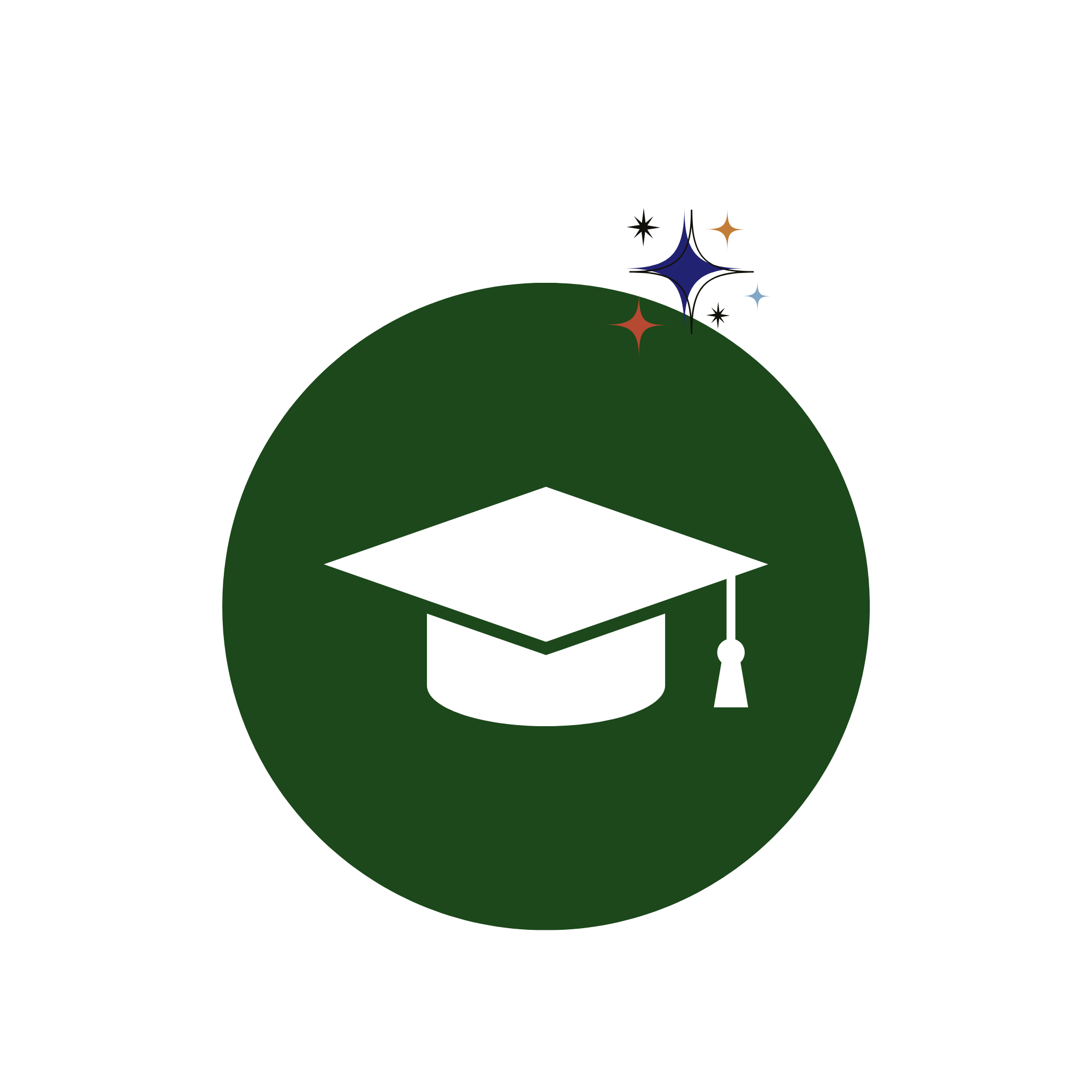 Ivy and Ember grad hat